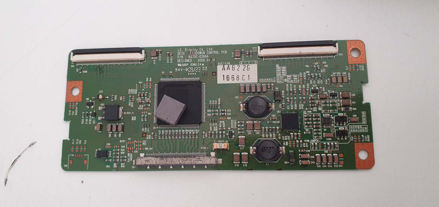 Placa  tcon  LG 32lh30fr cód placa 6870c-0266a