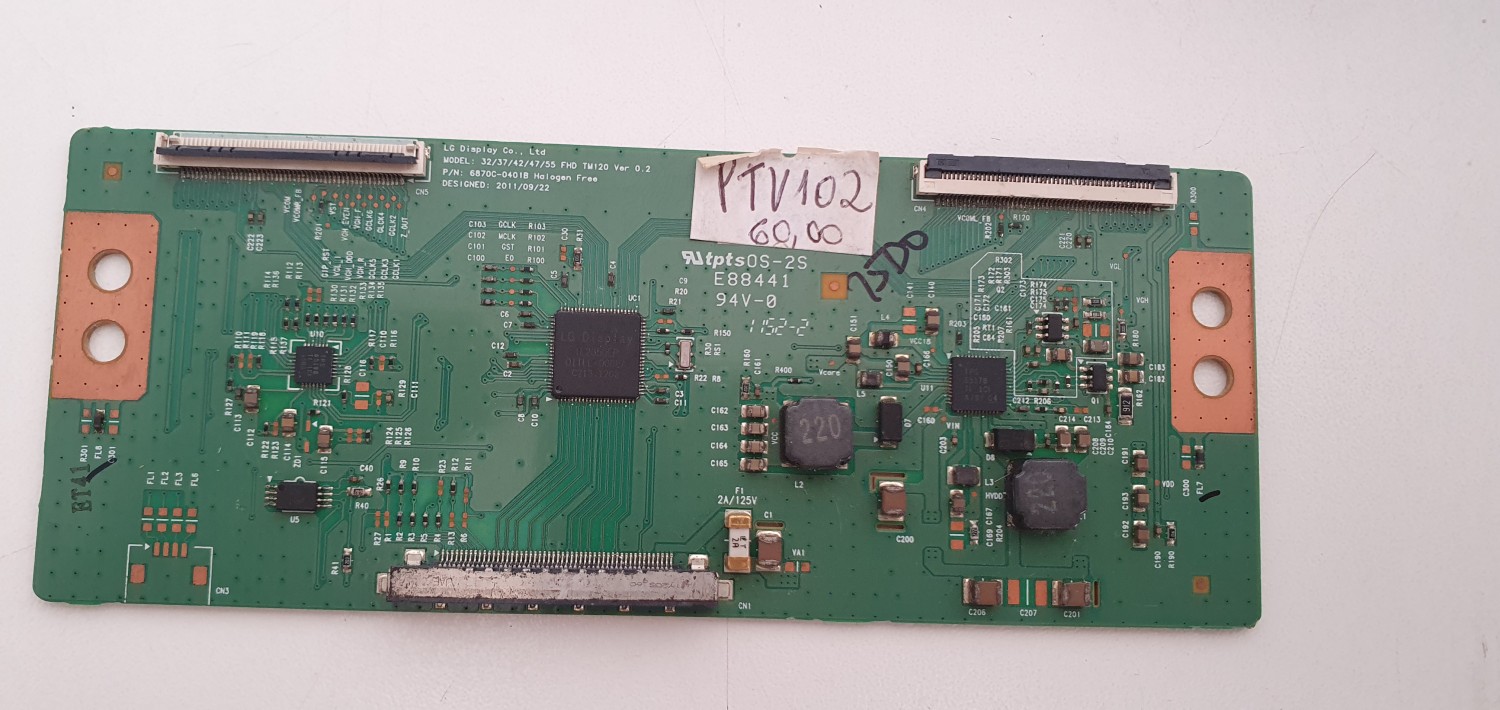 Placa  tcon  LG 42ls5700 cód placa 6870c-0401b