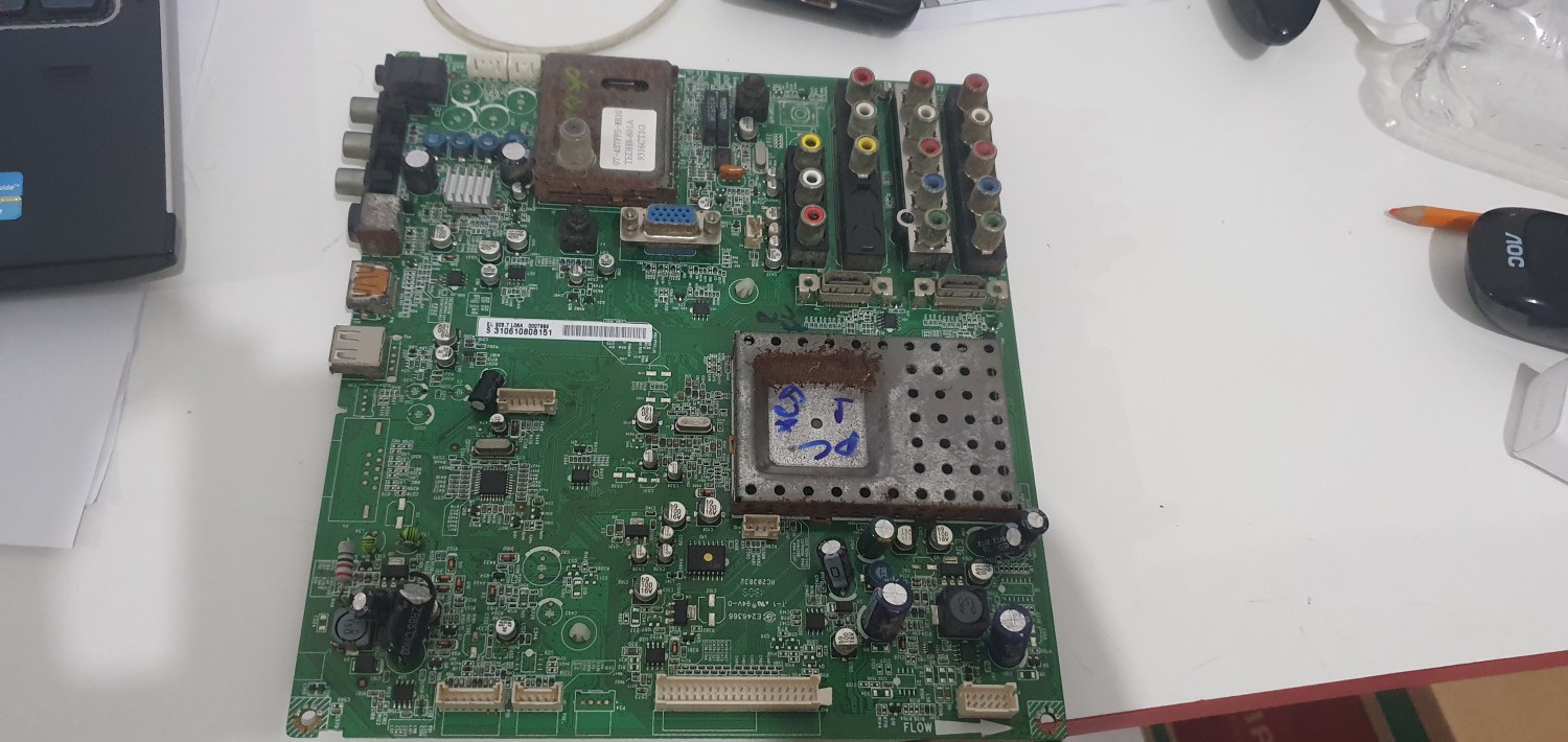 Placa principal  da tv Philips 42pfl3604/78 cód placa 07-457ff5-nb1g