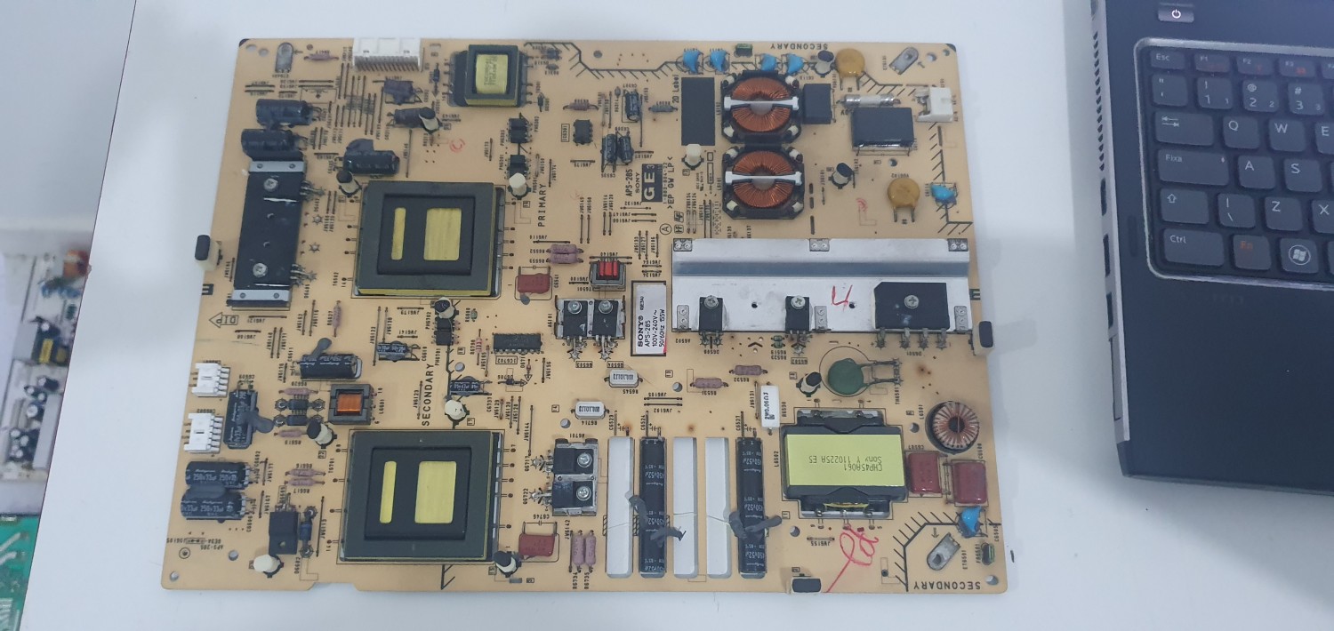 Placa fonte tv  Sony kdl-46ex525 cód placa aps-285