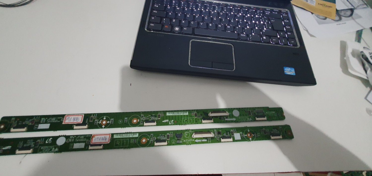 Par de Placas  buffer tv  Samsung  pl43f4000 pn43h4000cód placa lj41-10298aa lj92-01919a