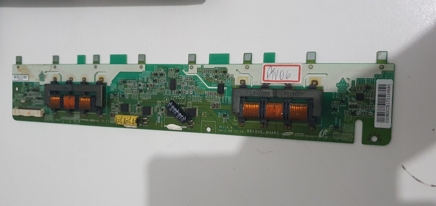 Placa Inverter  tv  Philco ph32m3 cód placa Ssi320-4ua01